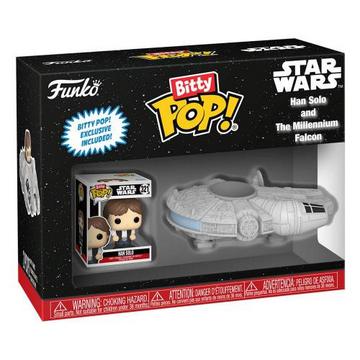 Funko Bitty POP! Rides Star Wars: Han Solo w/Millenium 3cm