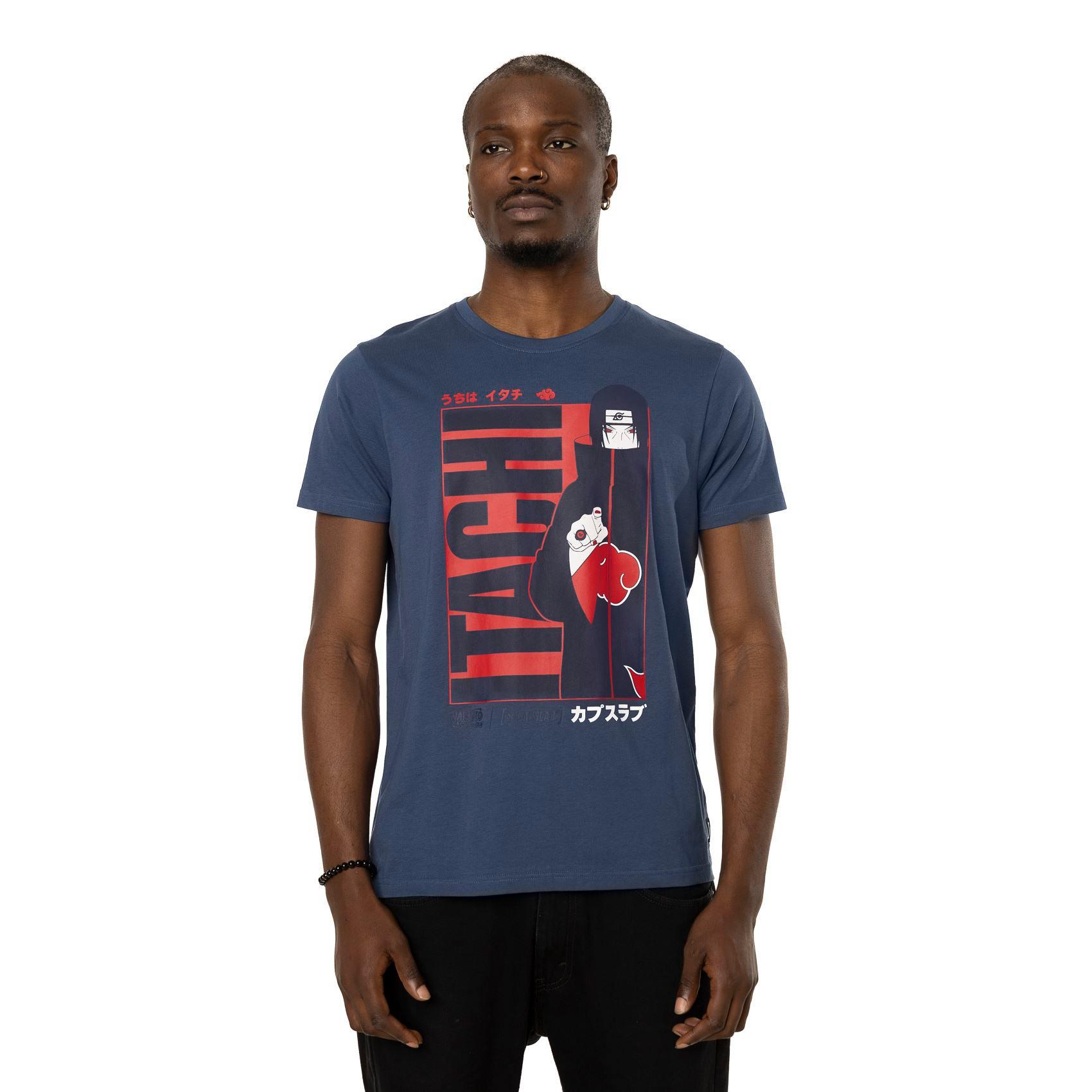 Image of T-shirt - Naruto - Itachi Uchiha Herren Weiss L