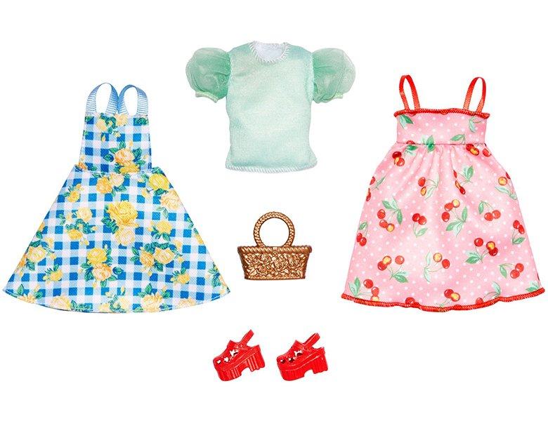 Image of Fashions 2er-Pack Blumen- und Kirschenkleid