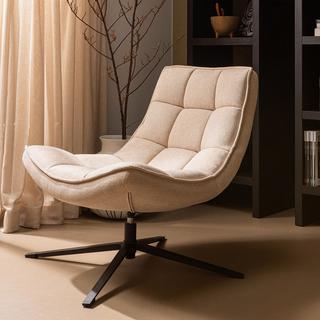 mutoni Chaise pivotante naturelle Maudi  