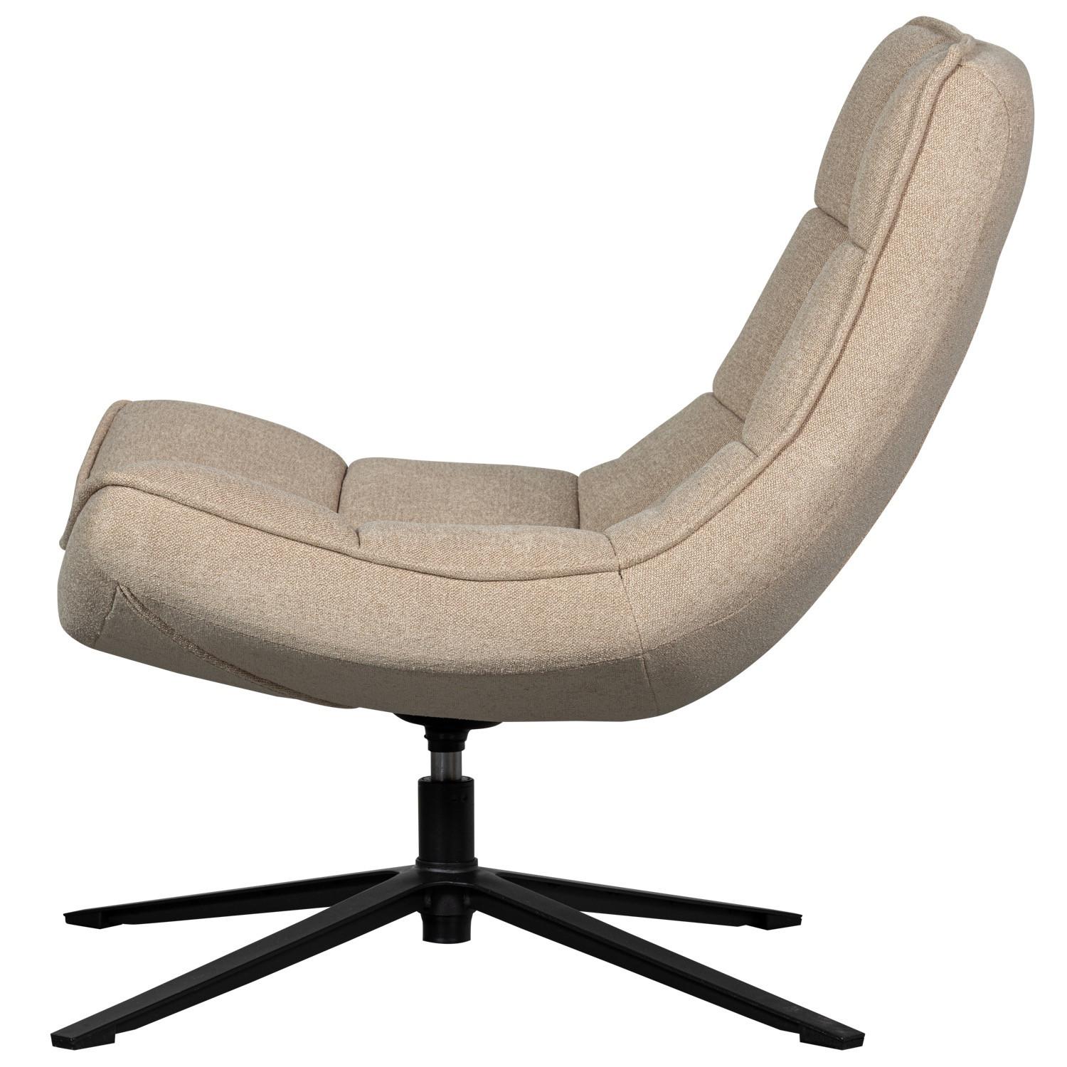 mutoni Chaise pivotante naturelle Maudi  