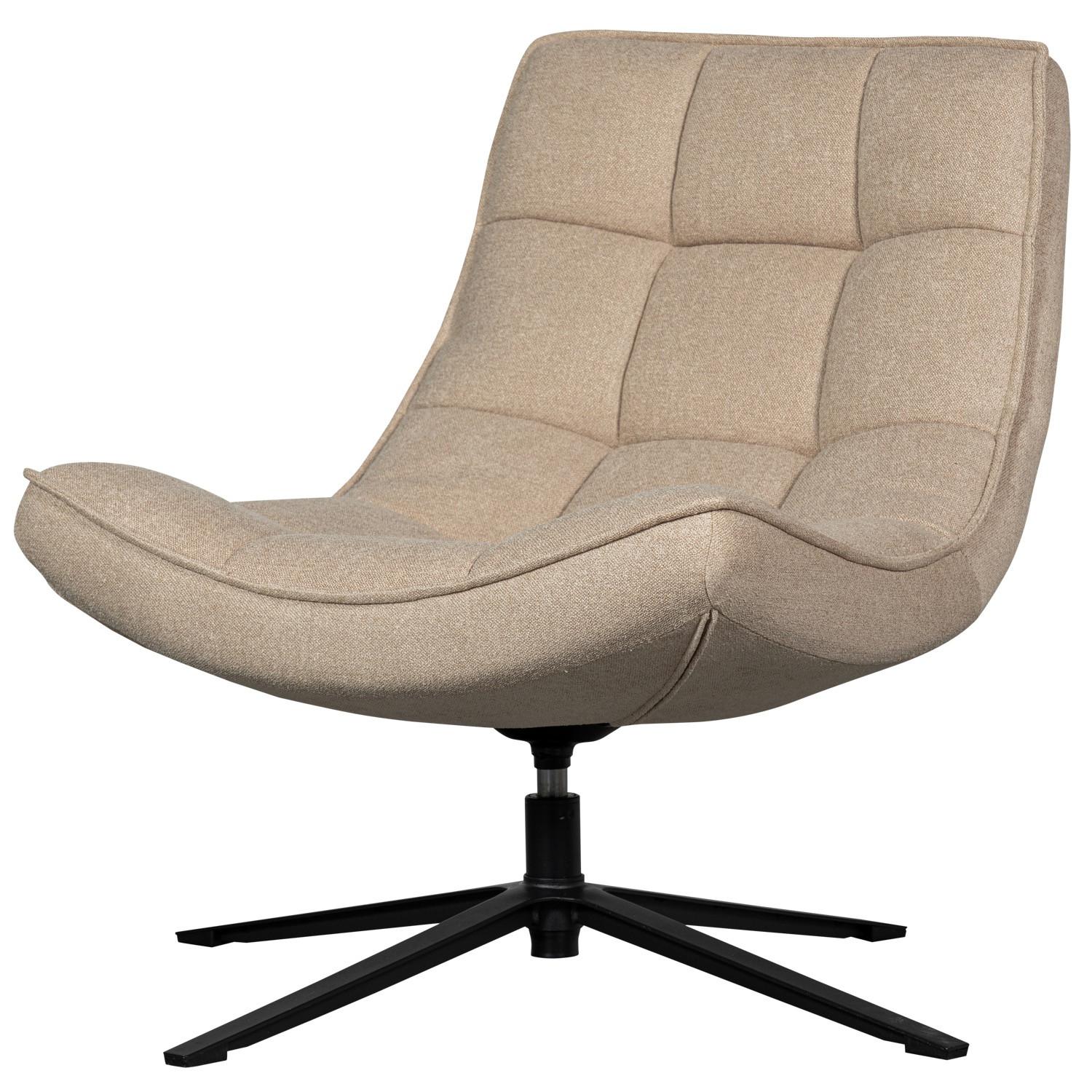 mutoni Chaise pivotante naturelle Maudi  