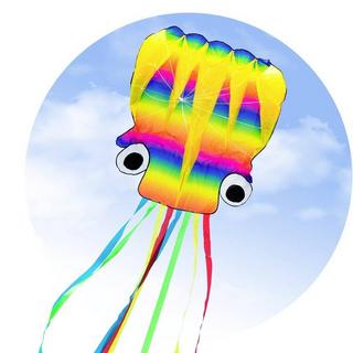 hQ  Rainbow Octopus L 