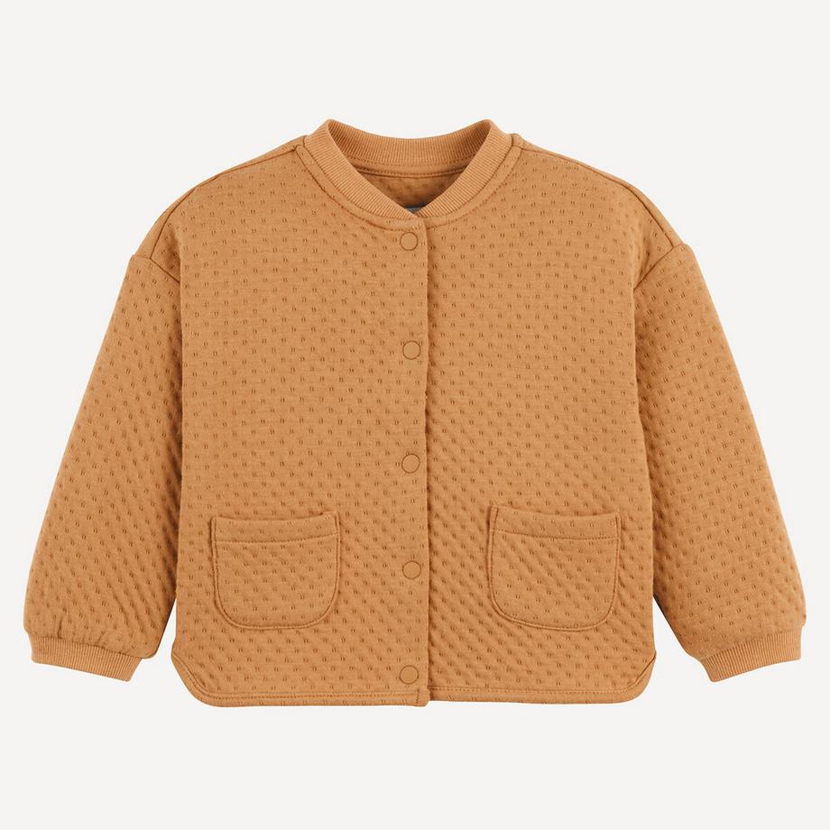 La Redoute Collections  Offenes Sweatshirt mit Druckknöpfen 