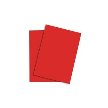 PAPYRUS Rainbow Papier FSC A3 88042478 intensivrot, 80g 500 Blatt