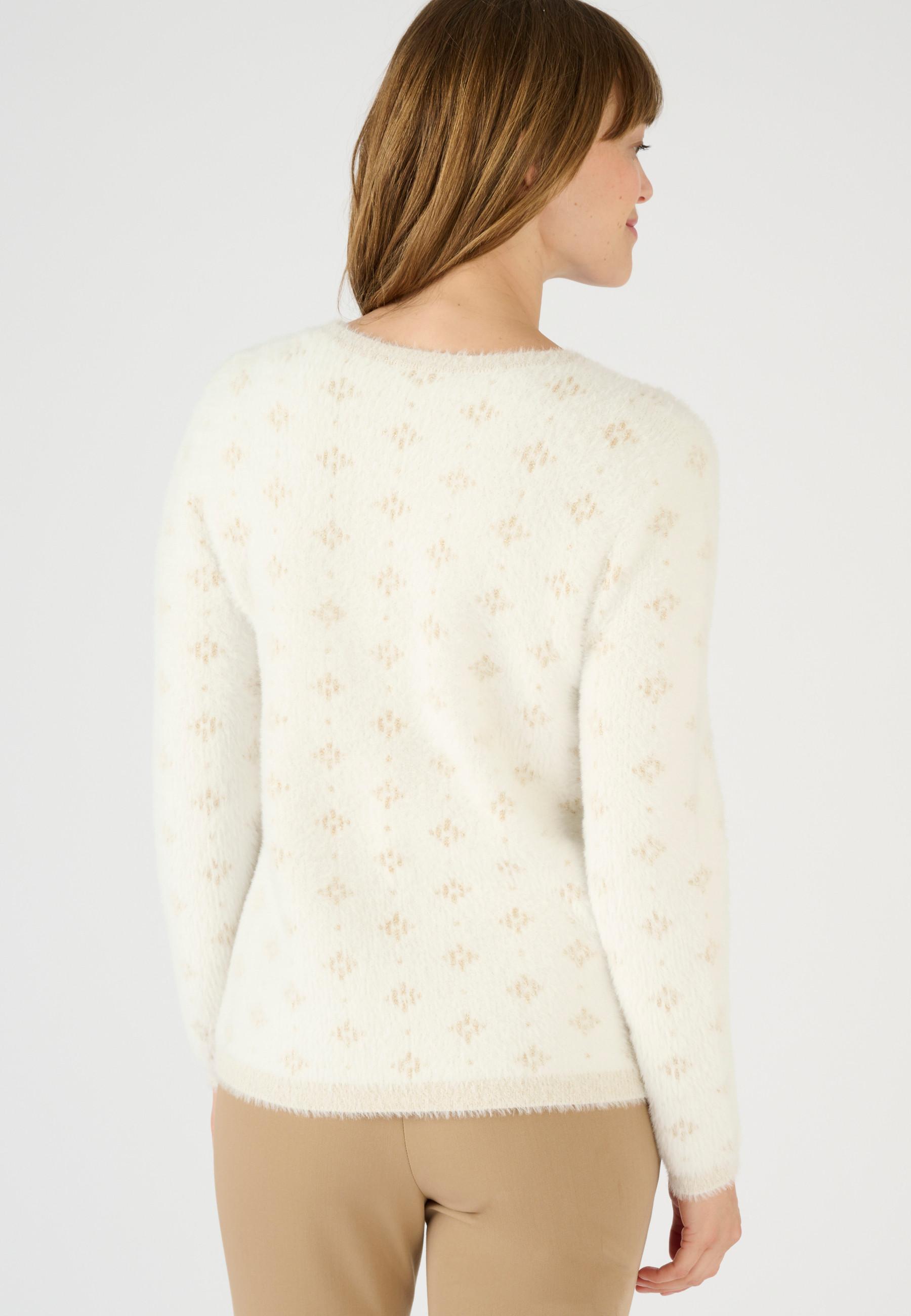 Damart  Jacquard-Pullover aus flauschiger Maschenware 