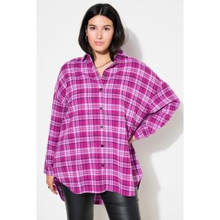 Studio Untold  Camicia dal taglio oversize con quadri e maniche lunghe 