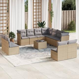 VidaXL Garten sofagarnitur poly-rattan  