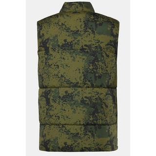 JP1880  Gilet trapuntato per l'outdoor con camouflage, disponibile fino alla tg. 7XL 