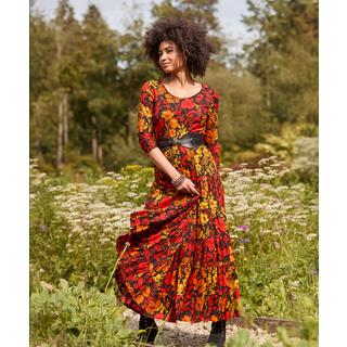 Joe Browns  PETITE Maxikleid mit Knittermuster und gedecktem Blumenmuster 