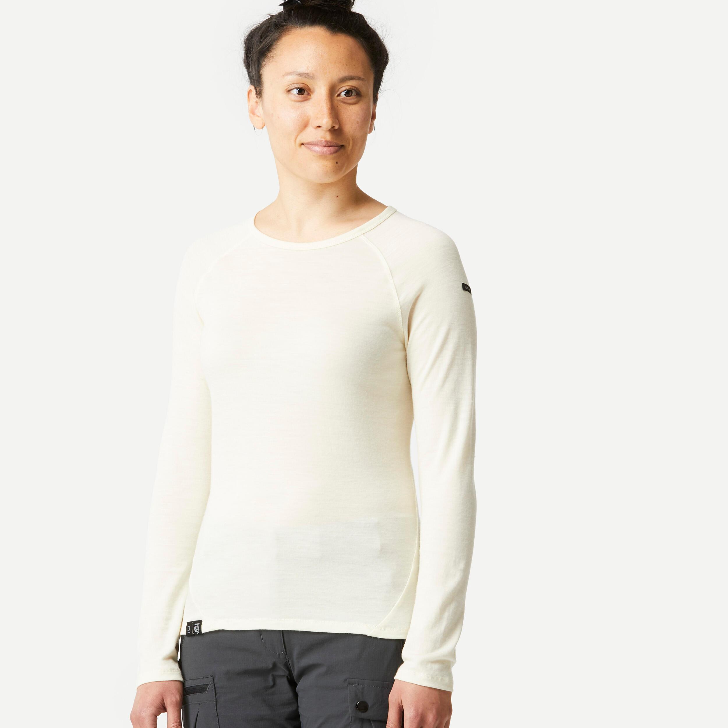 Image of Langarmshirt - Mt500 Damen Weiss S