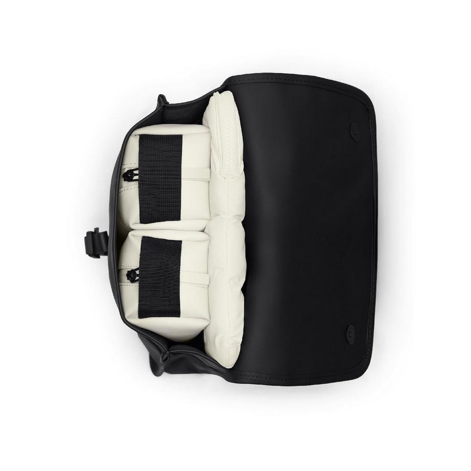 RAINS Micro W3 Rucksack Schwarz  