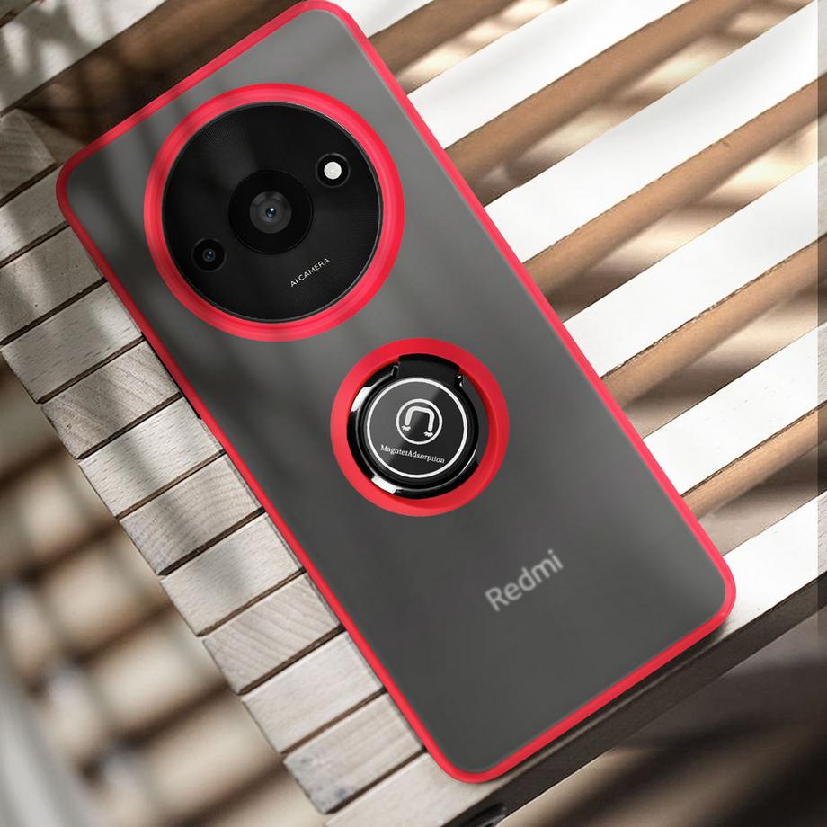 Avizar  Ring-Hülle Xiaomi Redmi A3 Rot 
