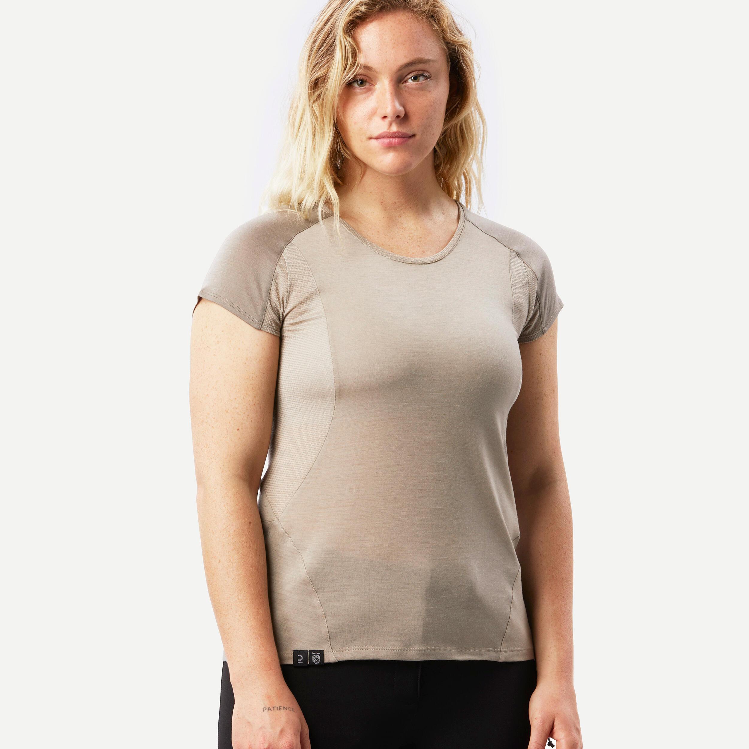 Image of Kurzarmshirt - Mt500 Damen Beige Medium L