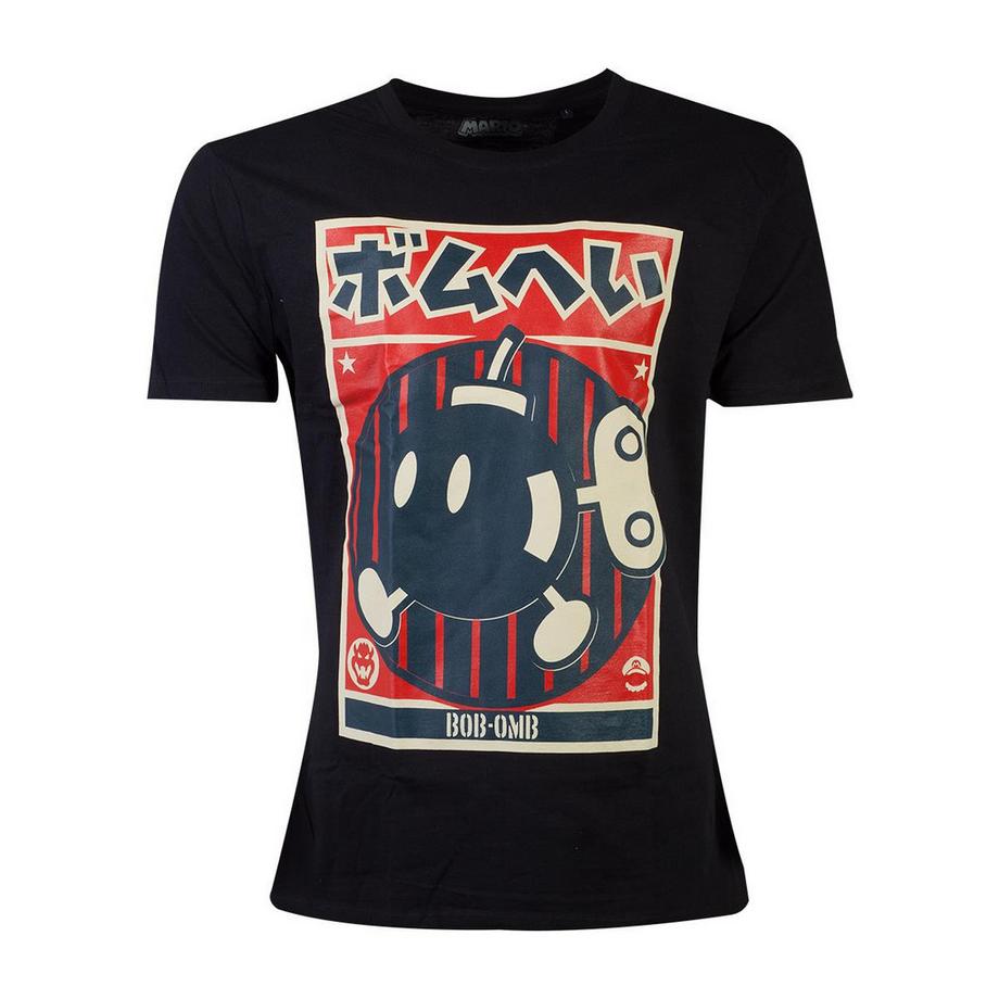 T-shirt - Super Mario - Bob-omb M