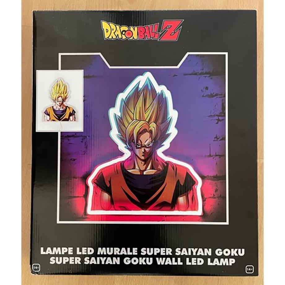 BigBen Connected Lampada a neon da muro Goku Super Saiyan 30 cm  