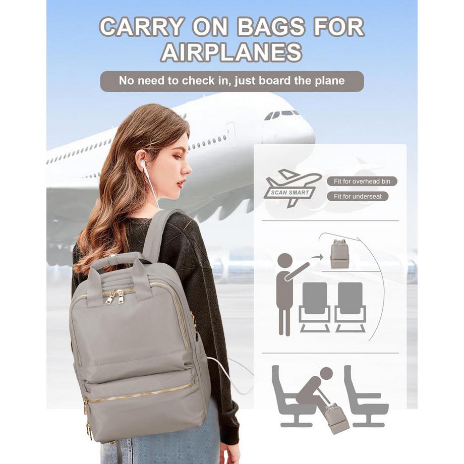 Only-bags.store Wasserdichter Reiserucksack für Handgepäck  