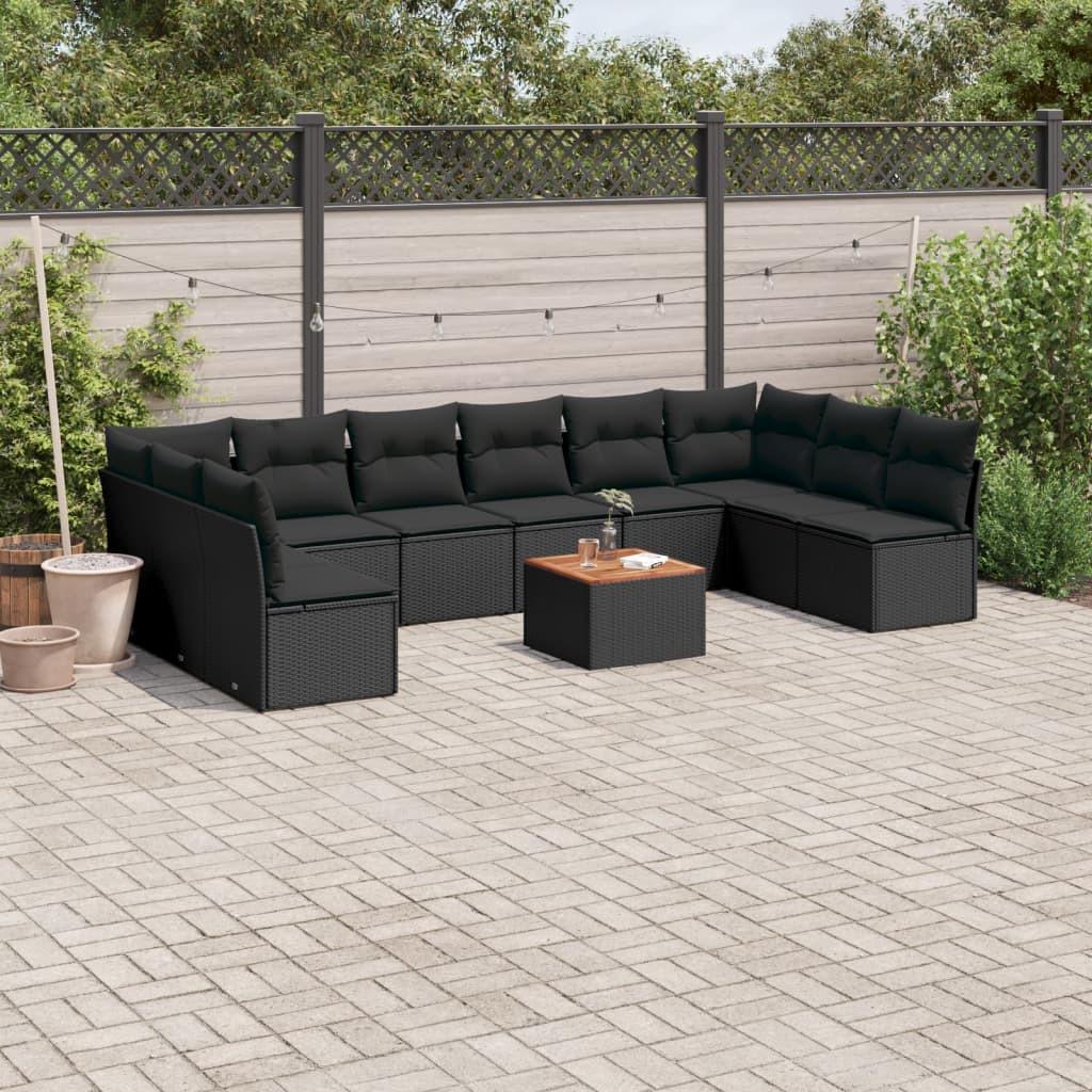 VidaXL Garten sofagarnitur poly-rattan  