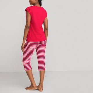 La Redoute Collections  Kurzer Pyjama aus Baumwoll-Jersey 