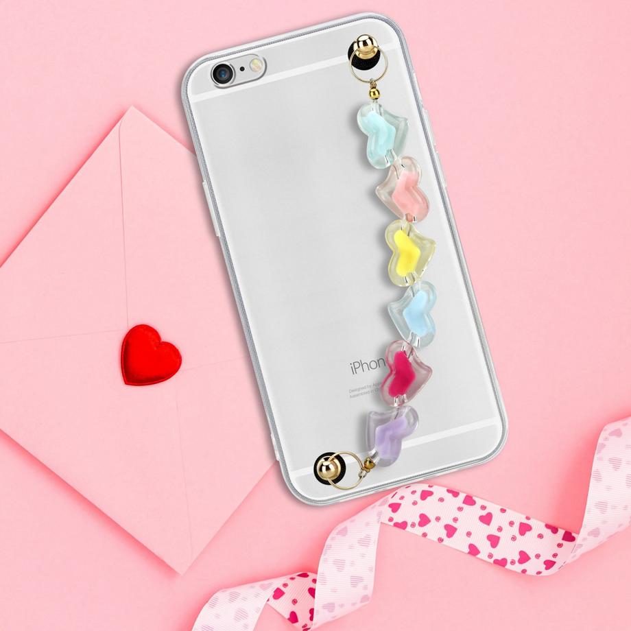 Cadorabo  Hülle für Apple iPhone 6  6S mit Handgelenk Kette 