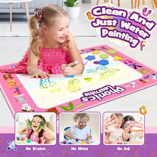 Activity-board  Jouet pour enfants, tapis de coloriage à l'eau tapis de coloriage avec crayon à eau 