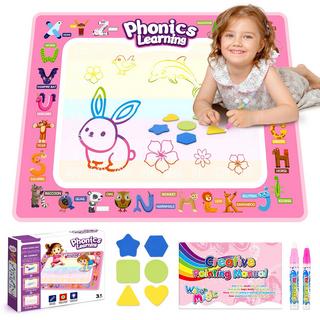 Activity-board  Jouet pour enfants, tapis de coloriage à l'eau tapis de coloriage avec crayon à eau 