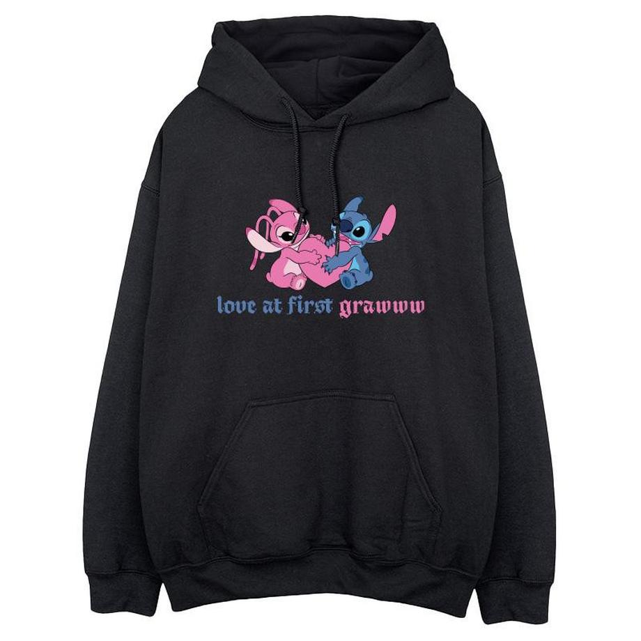 Sweat à capuche LOVE AT FIRST GRAWWW