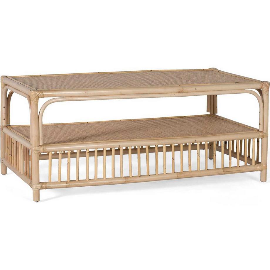 mutoni Table basse Dune rotin naturel 110  