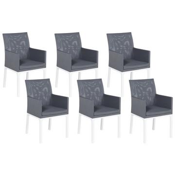 Lot de 6 chaises en Polyester Moderne BACOLI