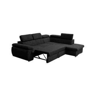 Vente-unique Ecksofa mit Schlaffunktion Bettkasten FABIEN Ecke Rechts  