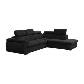 Vente-unique Ecksofa mit Schlaffunktion Bettkasten FABIEN Ecke Rechts  