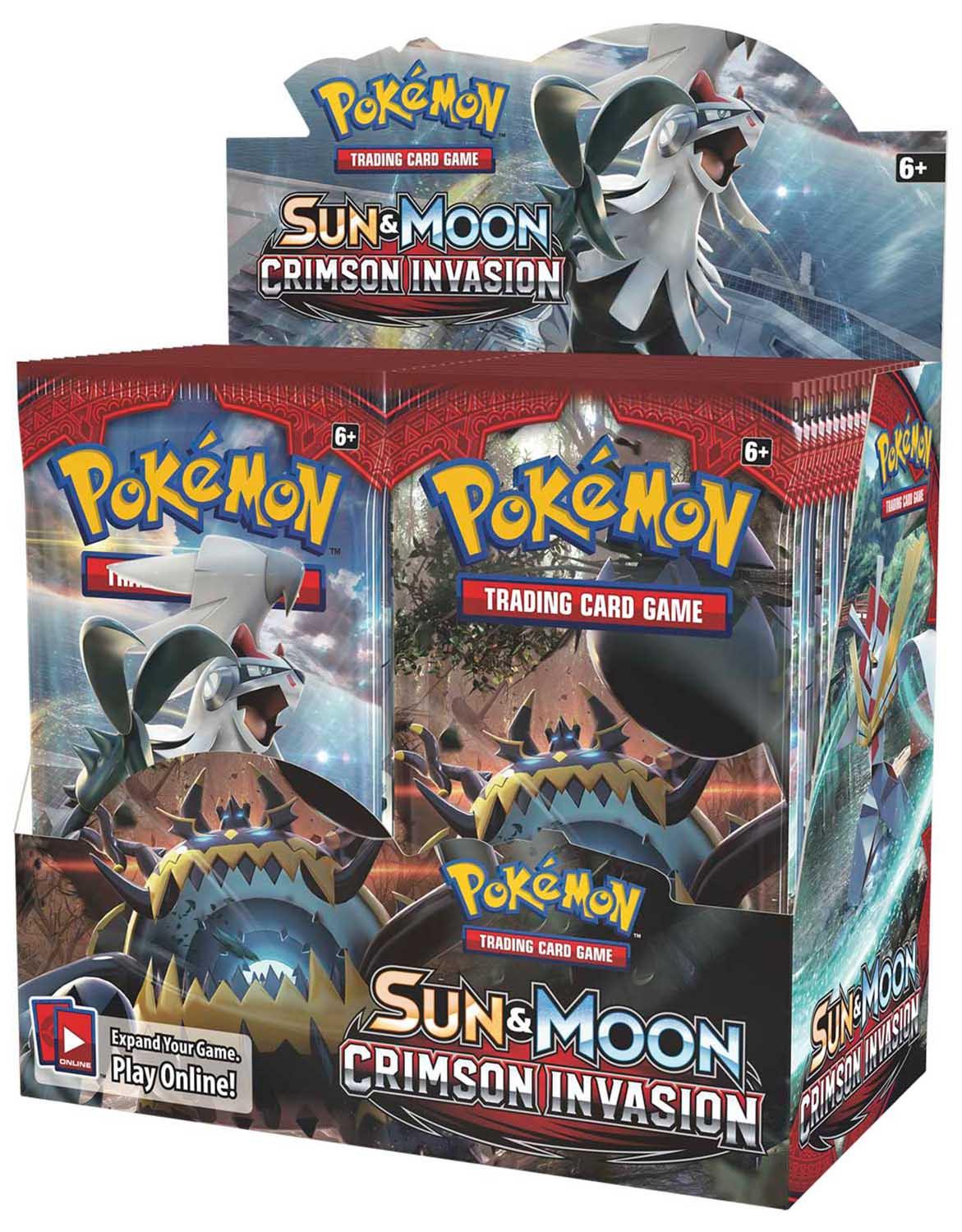 Image of Sun & Moon Crimson Invasion Booster Display - EN
