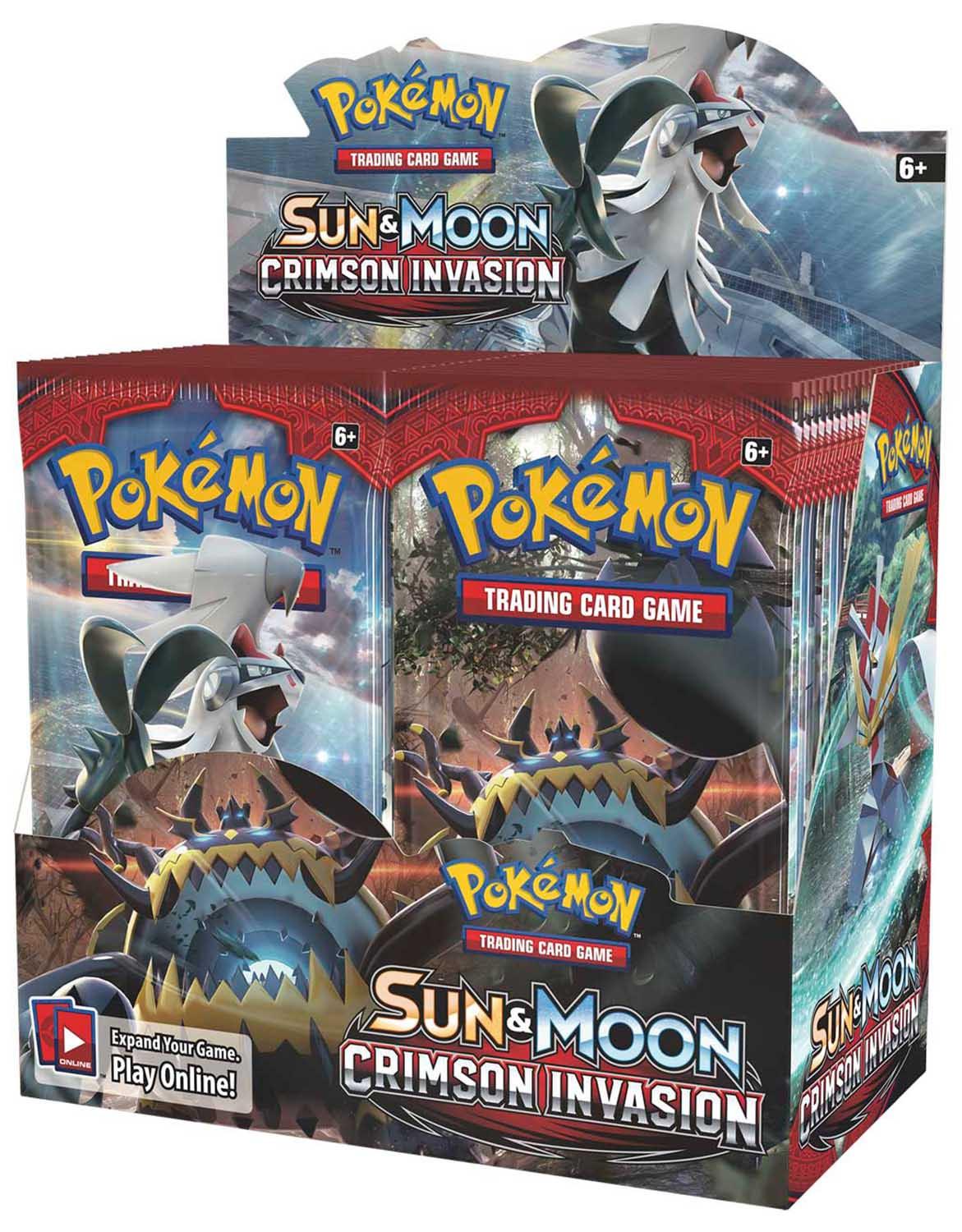 Pokémon  Sun & Moon Crimson Invasion Booster Display - EN 