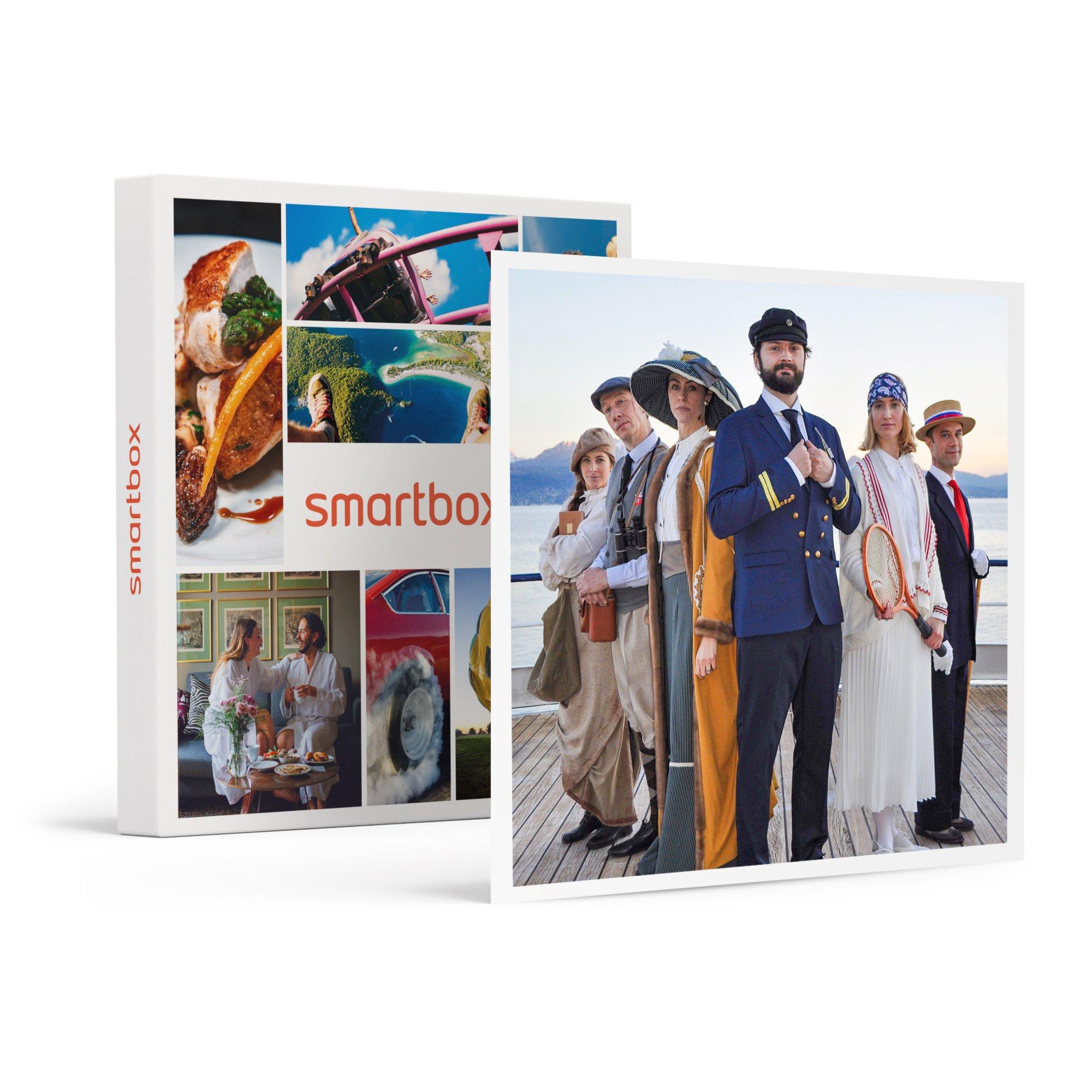 Image of Interaktives Krimidinner In Montreux Für 2 Personen Mit Ensemble Rêves En Stock - Geschenkbox Unisex