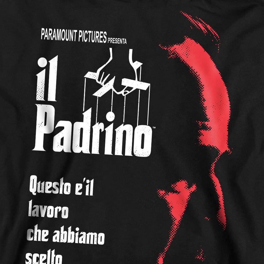 The Godfather Italian Profile Felpa  
