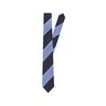 Seidensticker Krawatte Schmal (5cm) Fit Streifen  Dunkelblau