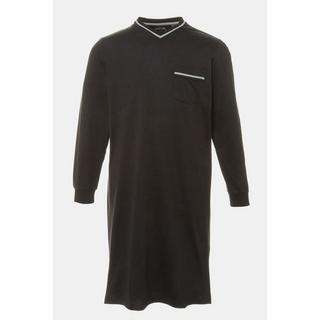 JP1880  Chemise de nuit, collection Homewear, unie, manches longues, jusqu'à la taille 8 XL 