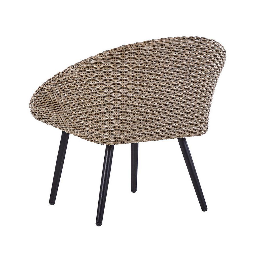 Beliani Ensemble pour bistro en Polyrotin Boho ORTIGIA  