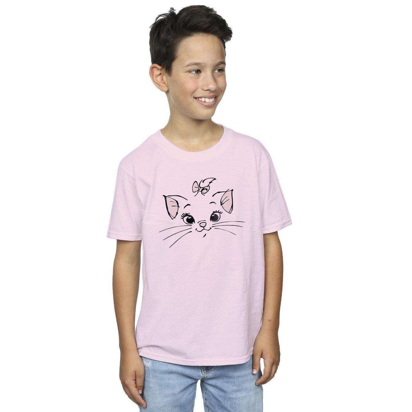 Image of Classics Marie Face Pocket Tshirt Unisex Pink 152-158