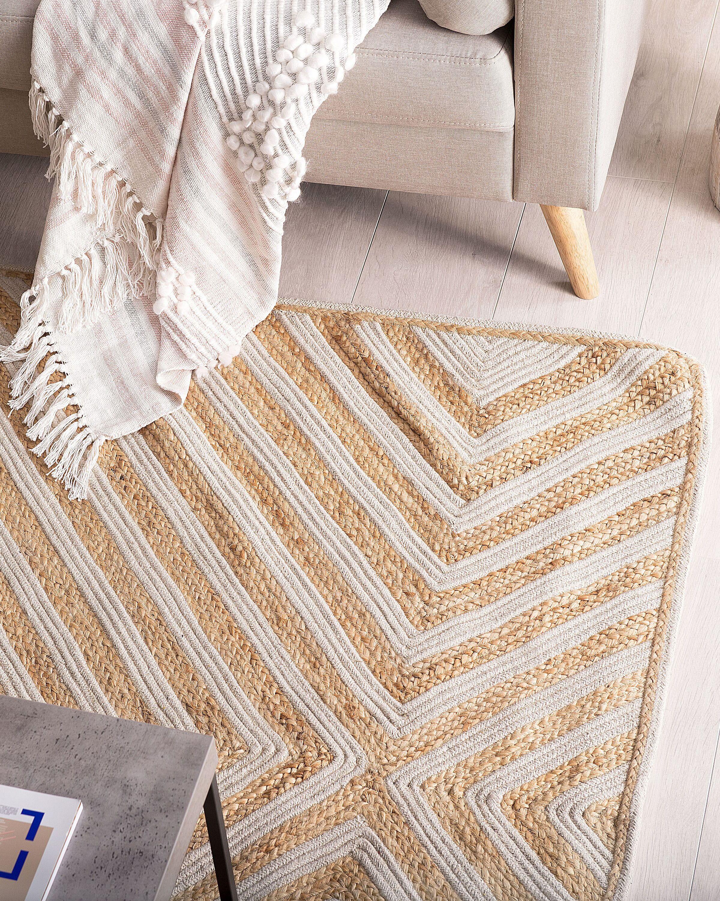 Beliani Tapis en Coton Boho PIRLI  