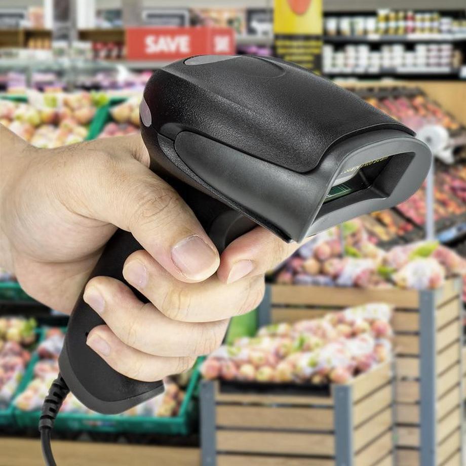 eStore Scanner de code-barres avec codes USB vers 1D  