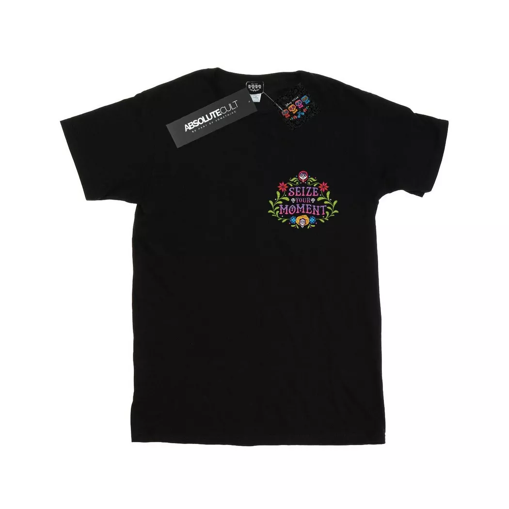 Disney - Coco Seize Your Moment TShirt, für Damen, Schwarz, Größe XL