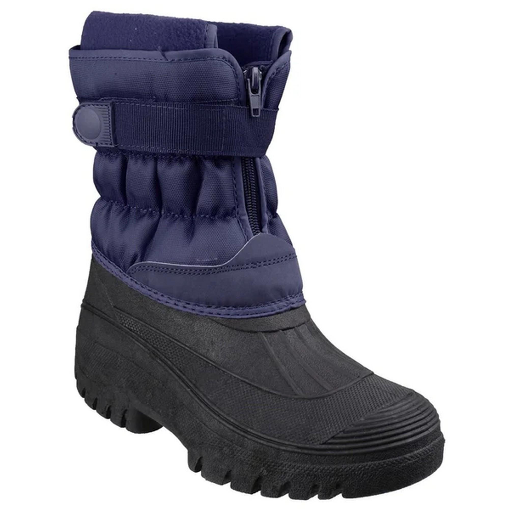 Image of Winterstiefel Chase, Mit Reiß Und Klettverschluss, Erwachsene Unisex Marine 34