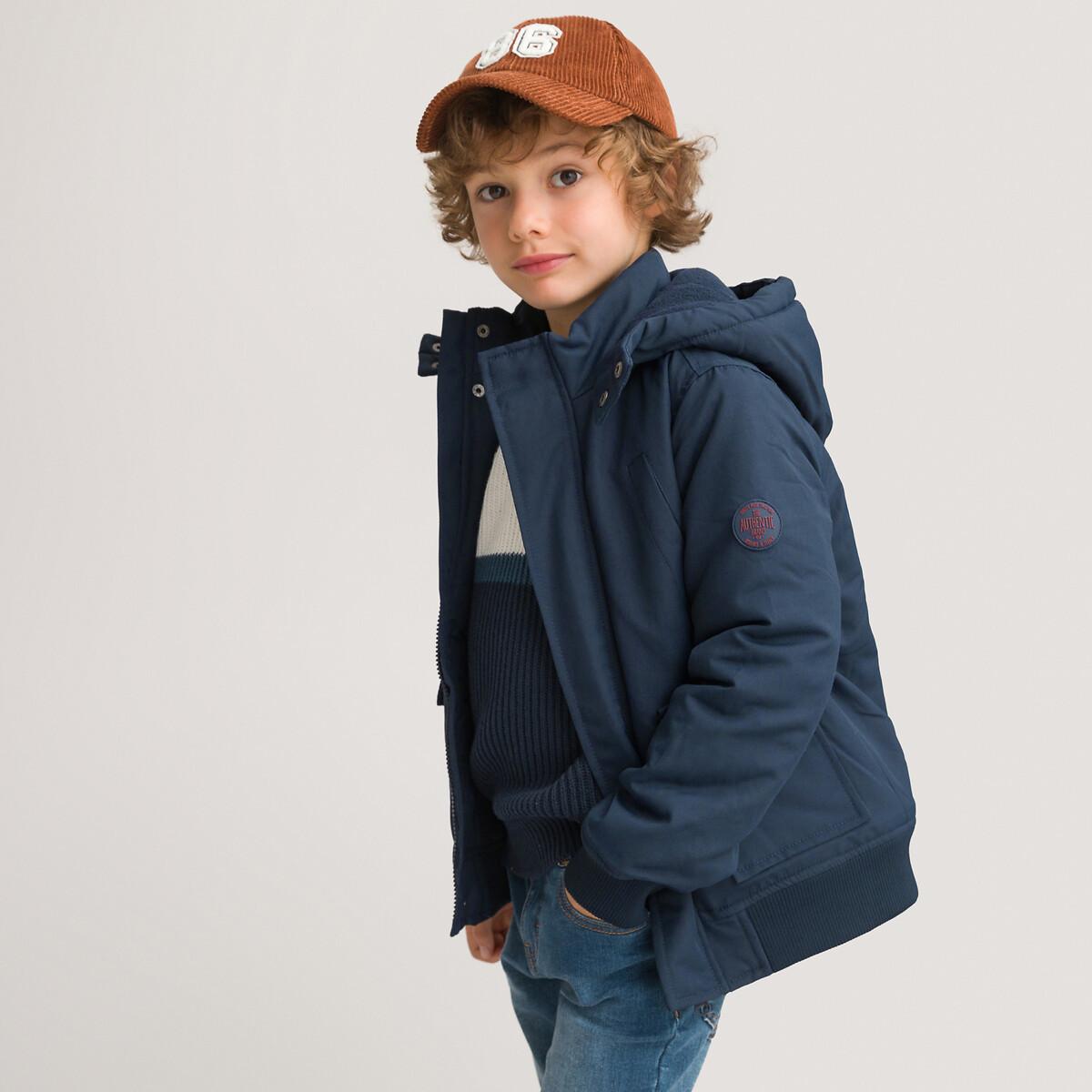 Image of Winterjacke Mit Kapuze Jungen Blau 126