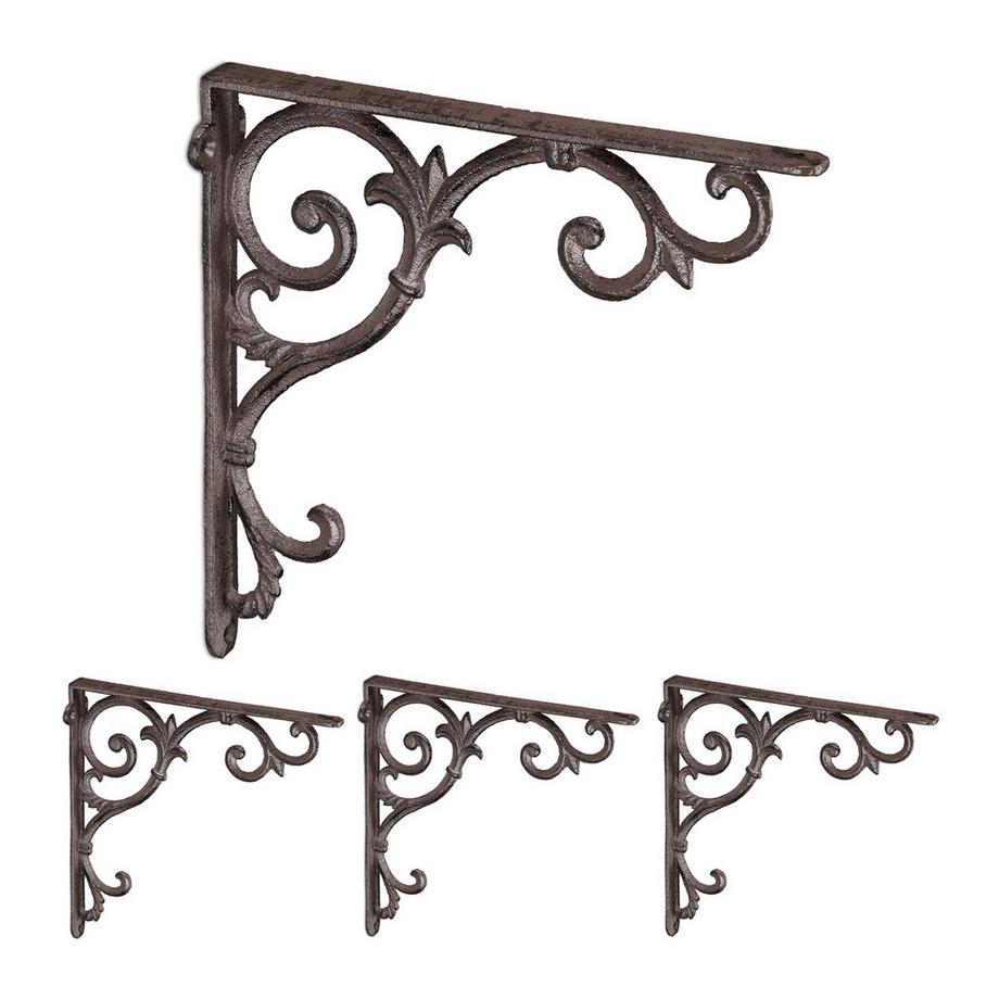 Ensemble de supports d'étagère, design vintage