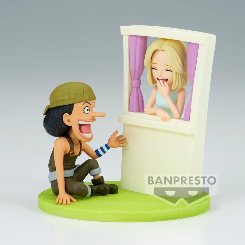 Banpresto  One Piece WCF Log Stories Usopp & Kaya 7cm 