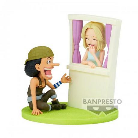 Banpresto  One Piece WCF Log Stories Usopp & Kaya 7cm 