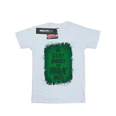 MARVEL  Tshirt STAY ANGRY 