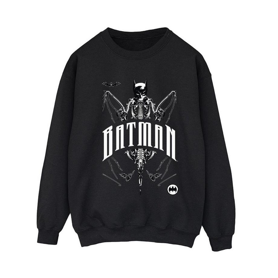 BATMAN Sweatshirt Logo Squelette  