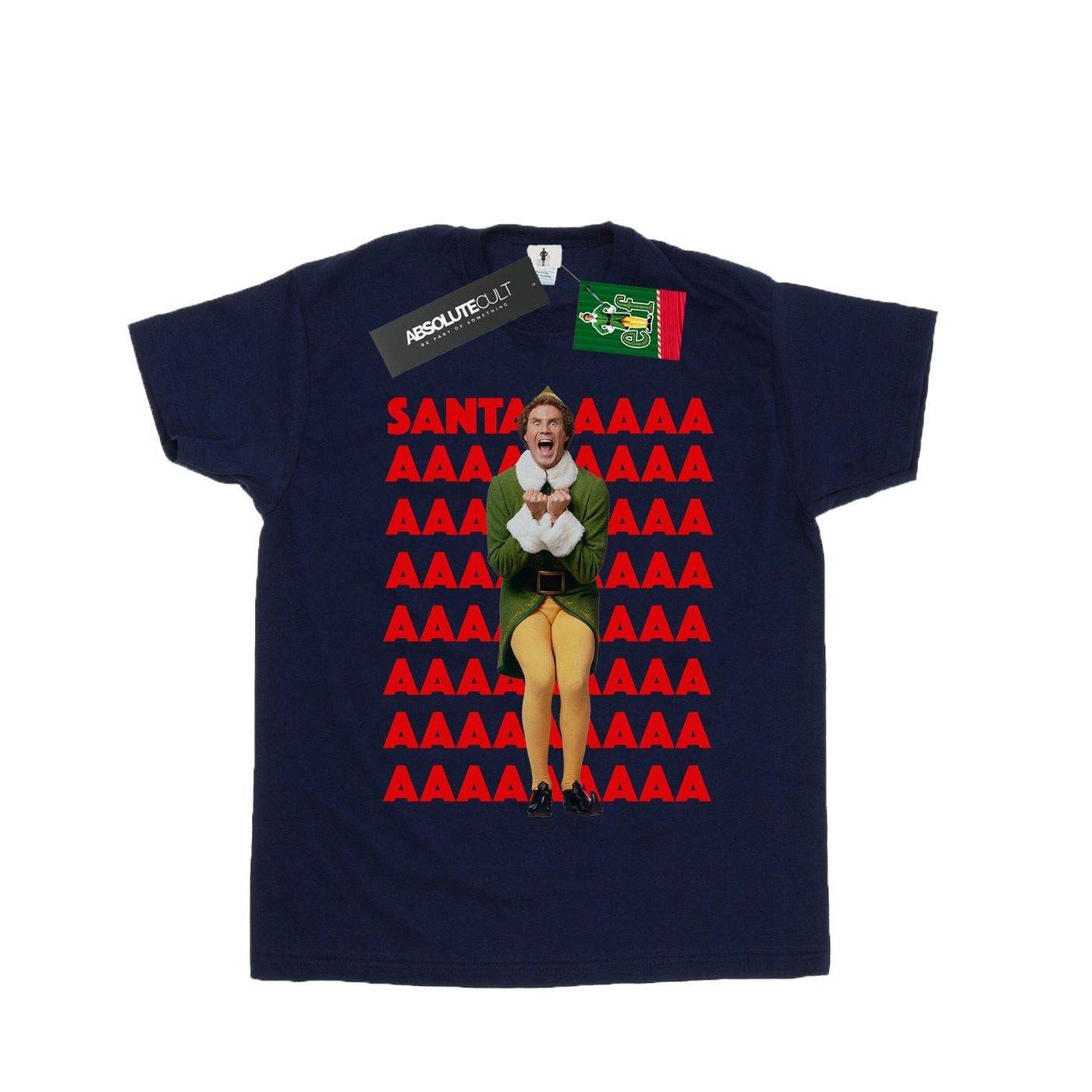 Image of Buddy Santa Scream Tshirt Jungen Marine 152-158